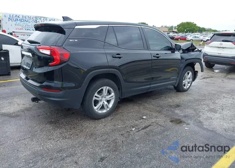 2022 GMC Terrain Fwd Sle from USA, damaged, VIN 3GKALMEV5NL174474